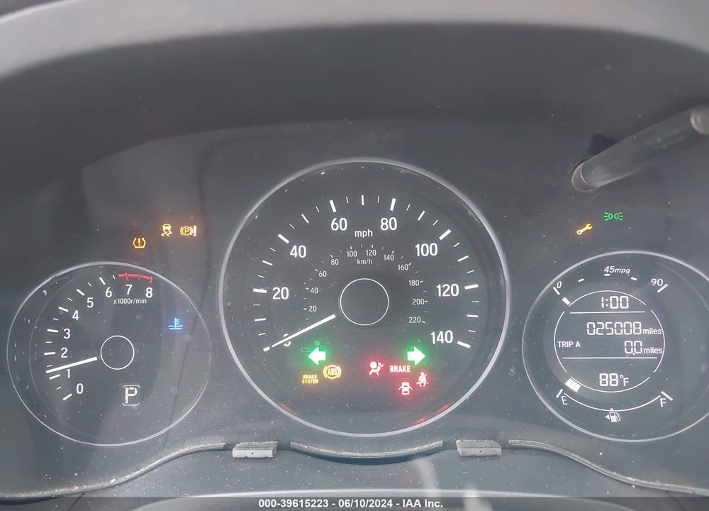 2021 HONDA HR-V 2WD LX VIN: 3CZRU5H36MM714848