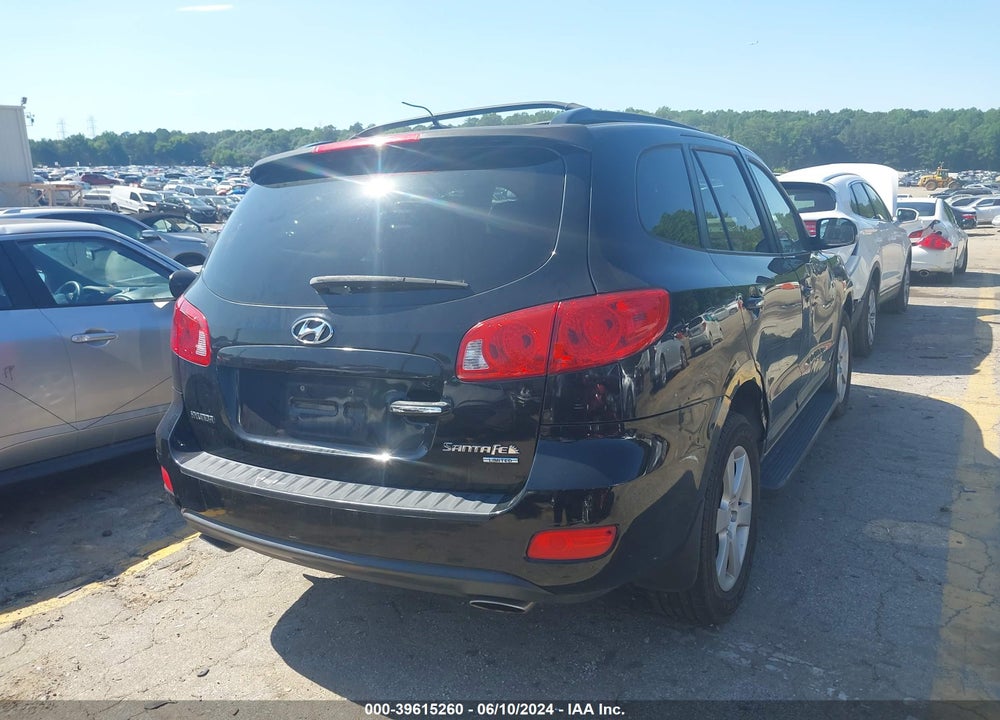 2009 HYUNDAI SANTA FE LIMITED VIN: 5NMSH13E69H301254