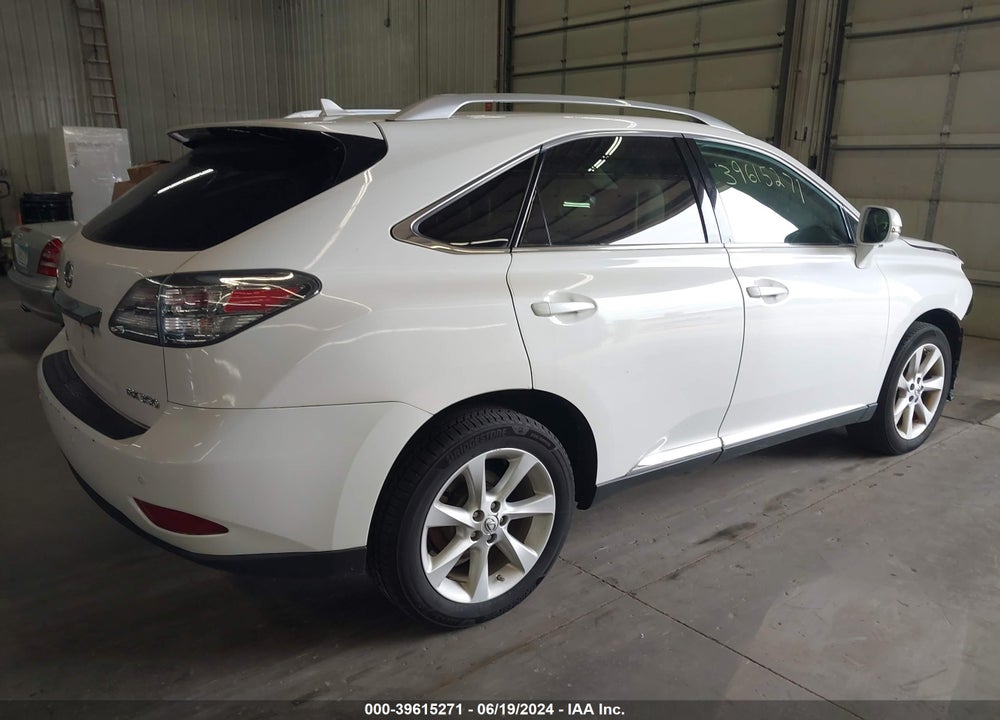 2010 LEXUS RX 350 VIN: 2T2BK1BA6AC023784