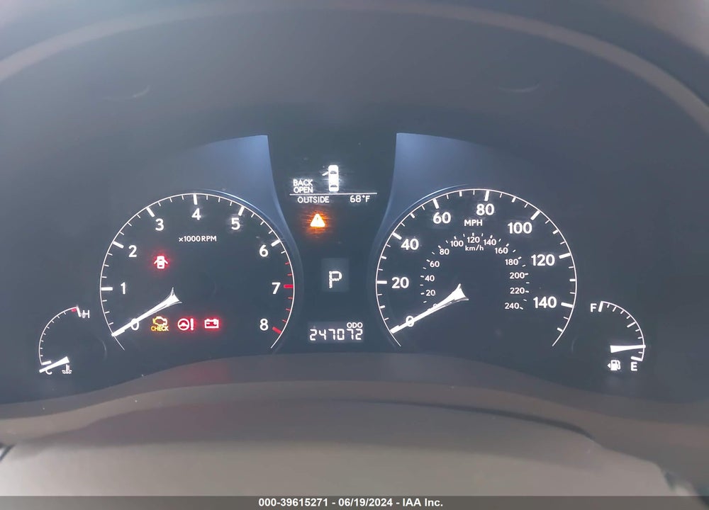 2010 LEXUS RX 350 VIN: 2T2BK1BA6AC023784