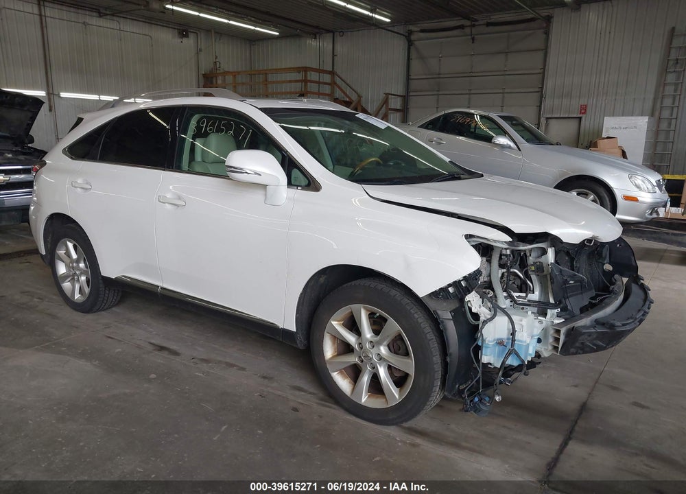 2010 LEXUS RX 350 VIN: 2T2BK1BA6AC023784