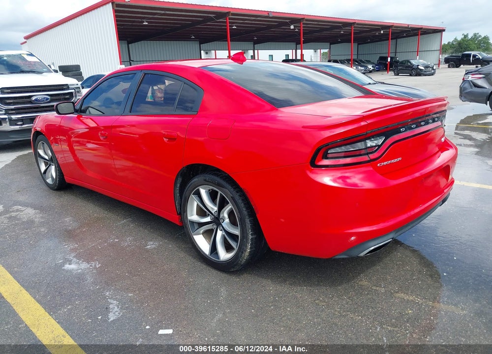 2016 DODGE CHARGER R/T VIN: 2C3CDXCT3GH110437