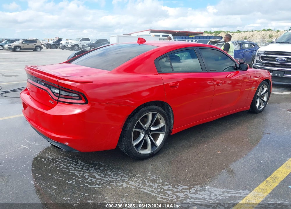 2016 DODGE CHARGER R/T VIN: 2C3CDXCT3GH110437