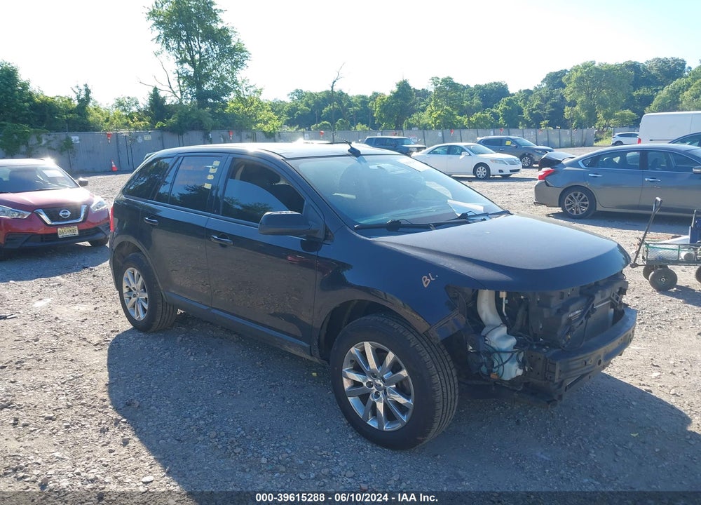 2013 FORD EDGE SEL VIN: 2FMDK4JC1DBA88634