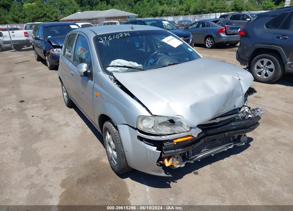 2004 CHEVROLET AVEO LS VIN: KL1TJ62634B172085