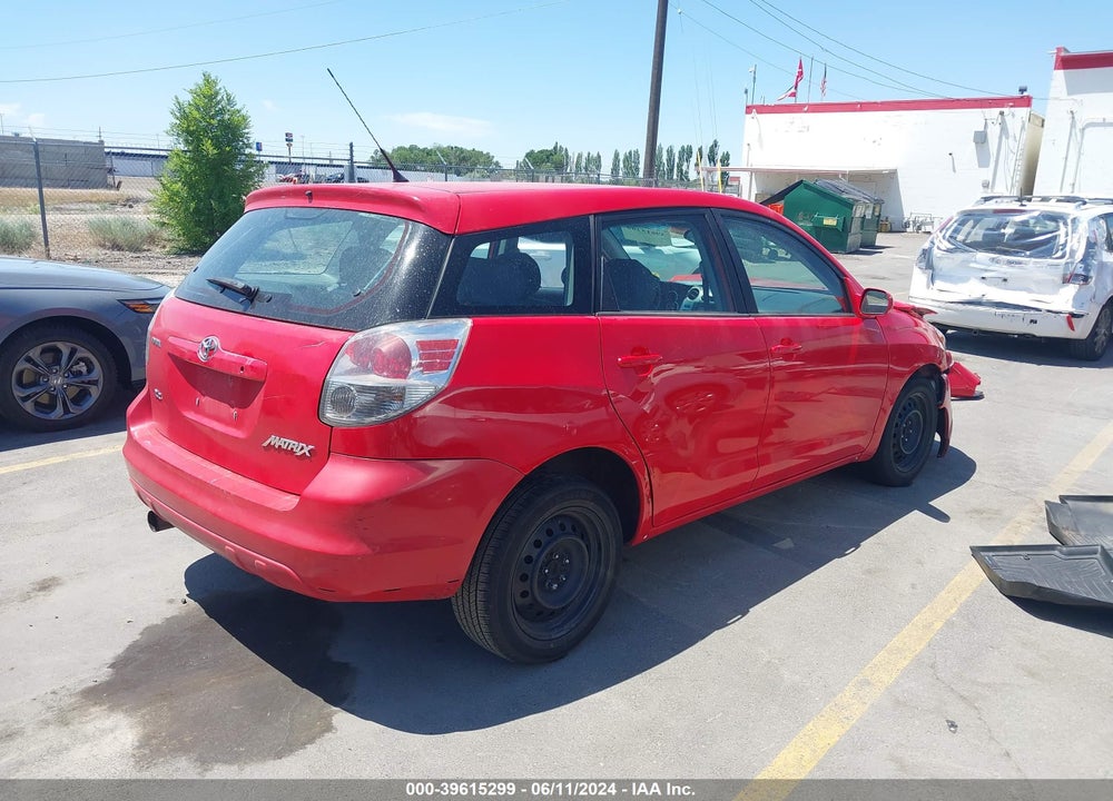 2005 TOYOTA MATRIX/XR VIN: 2T1KR32E35C396849