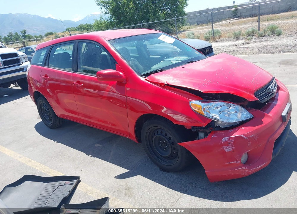 2005 TOYOTA MATRIX/XR VIN: 2T1KR32E35C396849