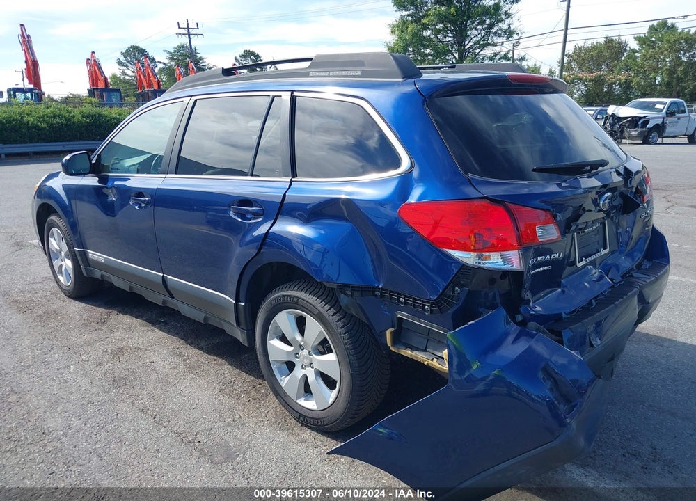 2010 SUBARU OUTBACK 2.5I LIMITED VIN: 4S4BRCJC1A3313126