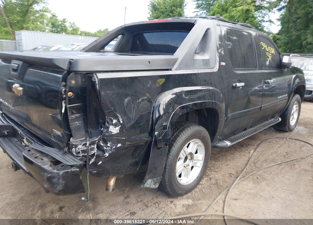 2007 CHEVROLET AVALANCHE 1500 LT VIN: 3GNFK12357G292887