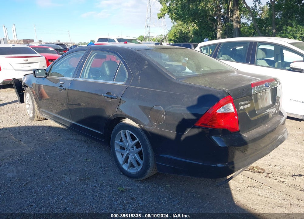 2012 FORD FUSION SEL VIN: 3FAHP0JA9CR123635