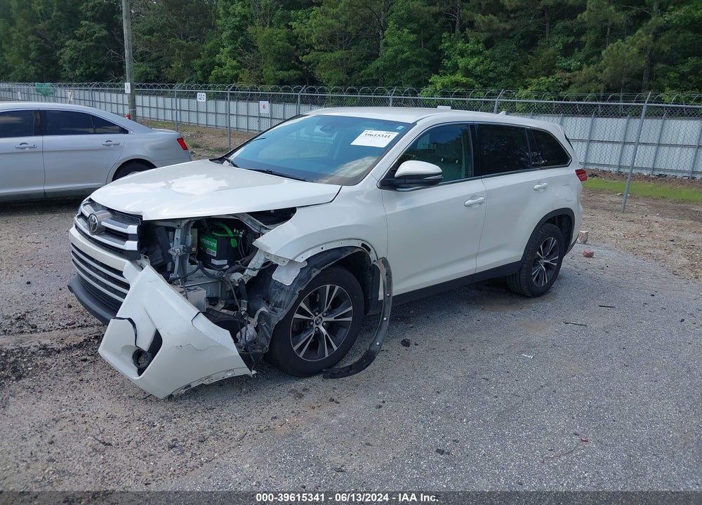 2019 TOYOTA HIGHLANDER LE PLUS VIN: 5TDZZRFH9KS365503