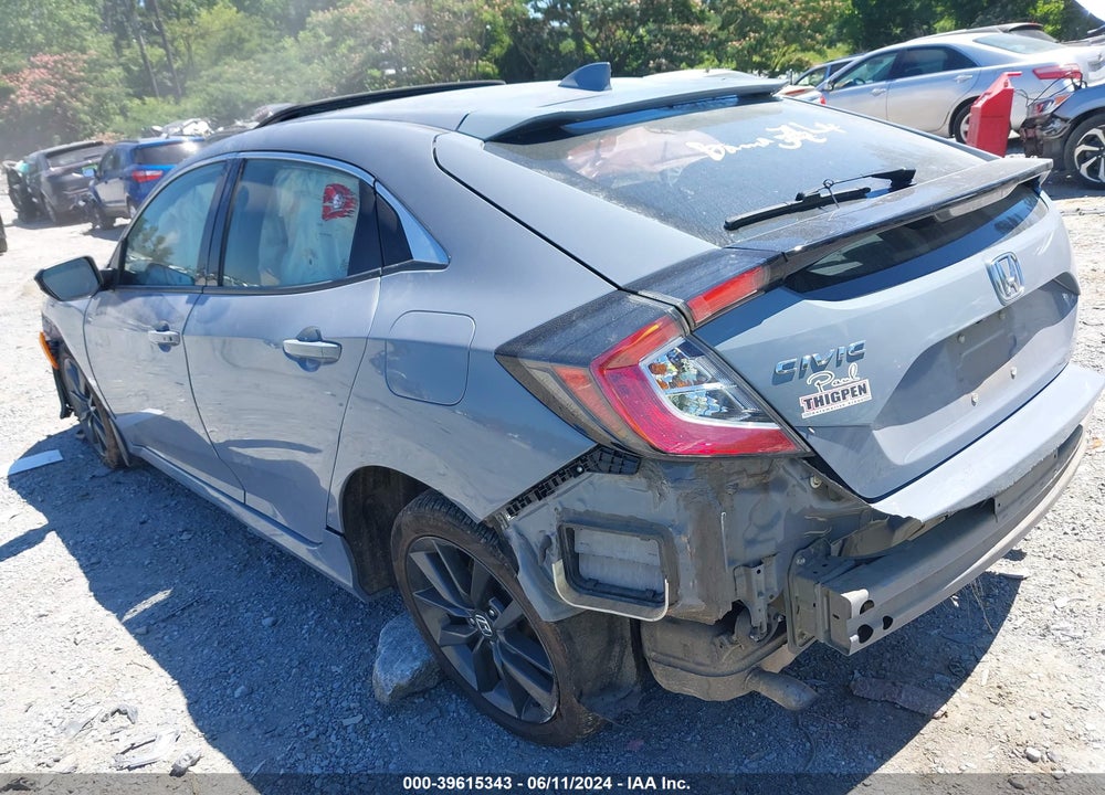 2020 HONDA CIVIC EX VIN: SHHFK7H60LU202377