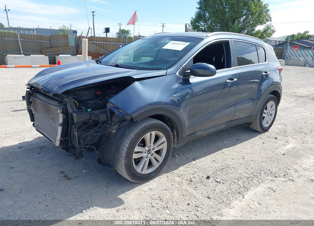 2018 KIA SPORTAGE LX VIN: KNDPMCAC0J7354686