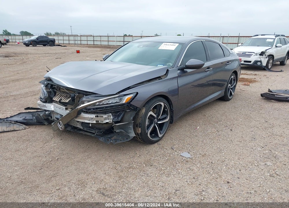 2020 HONDA ACCORD SPORT VIN: 1HGCV1F38LA121798