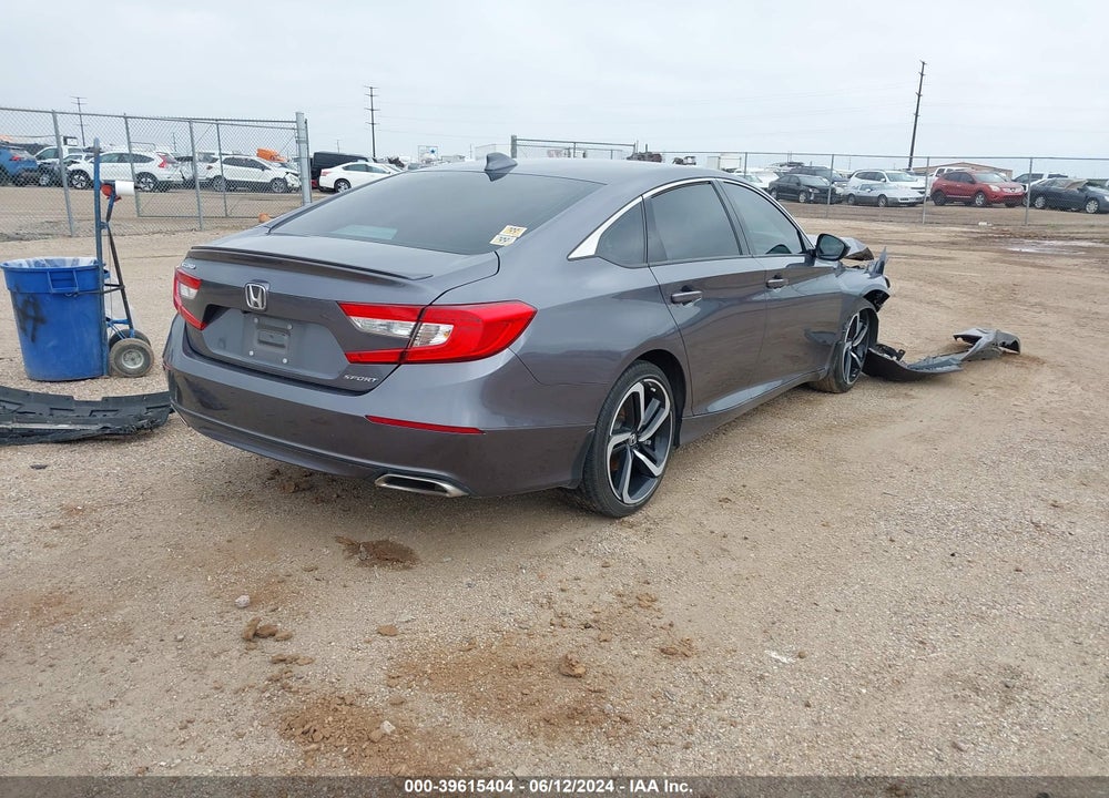 2020 HONDA ACCORD SPORT VIN: 1HGCV1F38LA121798