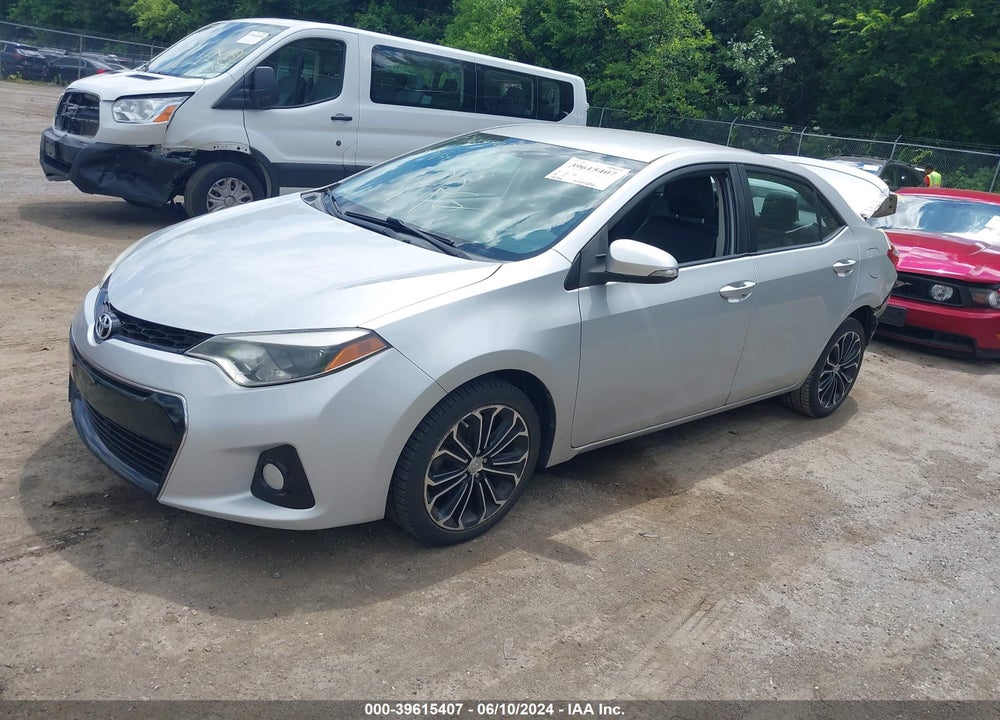2014 TOYOTA COROLLA S PLUS VIN: 2T1BURHE6EC071623
