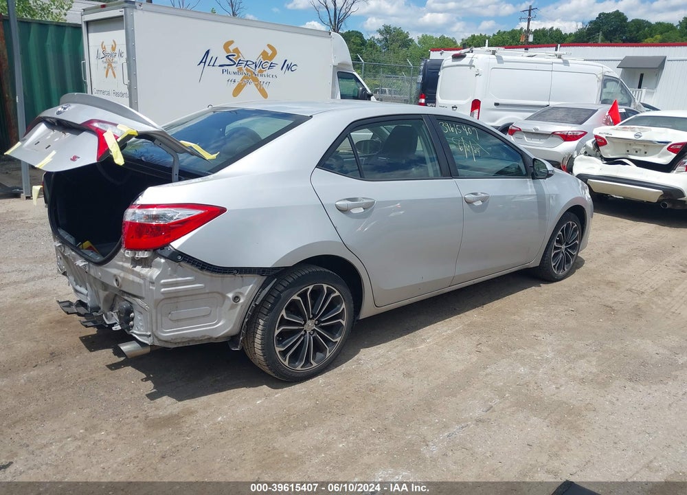 2014 TOYOTA COROLLA S PLUS VIN: 2T1BURHE6EC071623