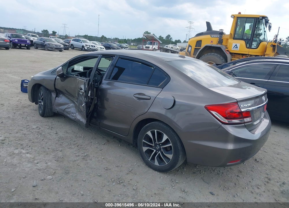 2013 HONDA CIVIC EX-L VIN: 2HGFB2F94DH526222
