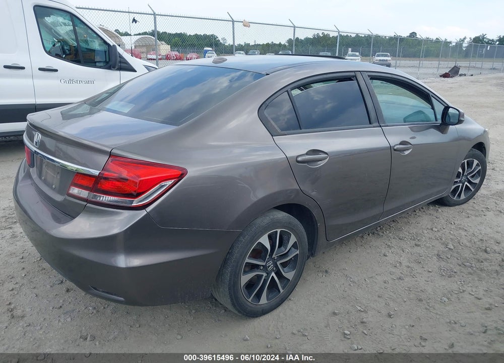 2013 HONDA CIVIC EX-L VIN: 2HGFB2F94DH526222