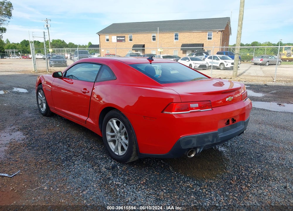 2014 CHEVROLET CAMARO 2LS VIN: 2G1FA1E30E9251641
