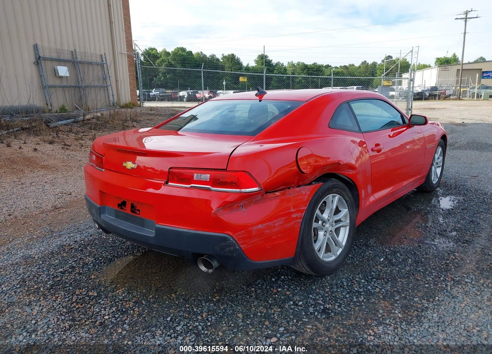 2014 CHEVROLET CAMARO 2LS VIN: 2G1FA1E30E9251641