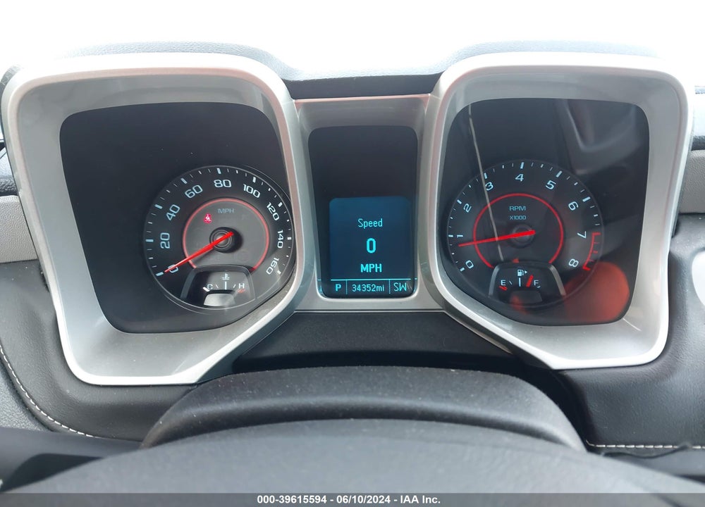 2014 CHEVROLET CAMARO 2LS VIN: 2G1FA1E30E9251641