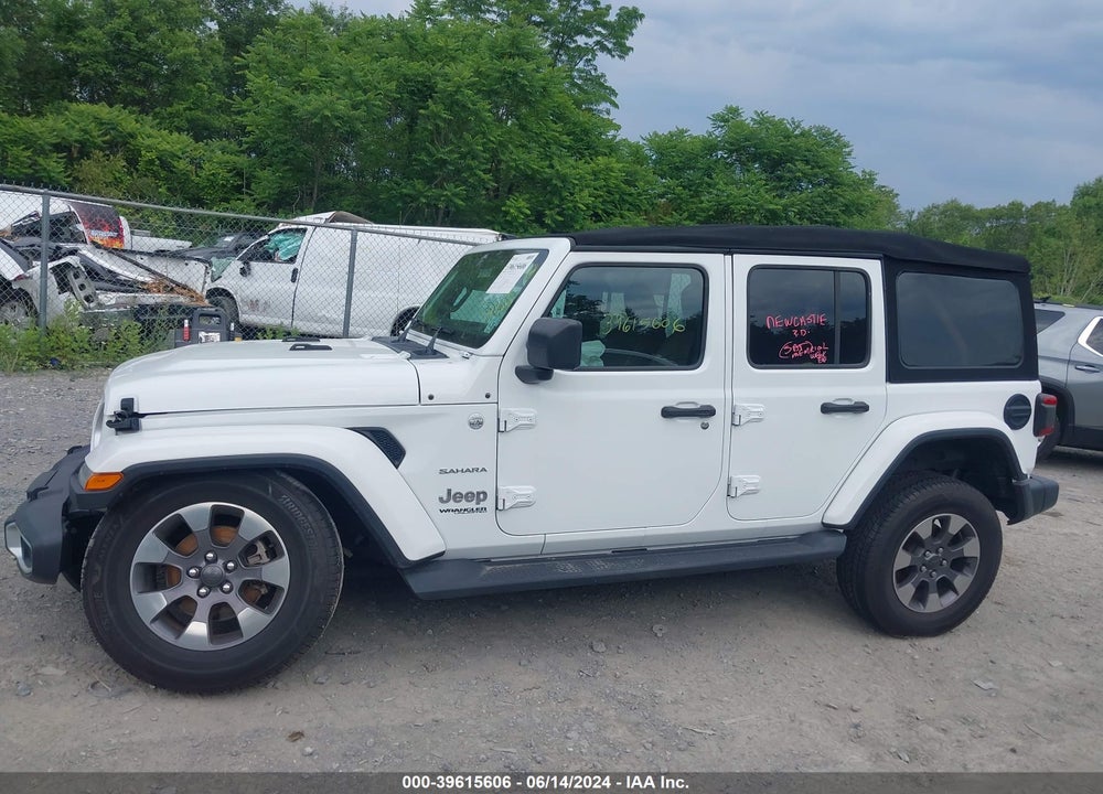 2020 JEEP WRANGLER UNLIMITED SAHARA 4X4 VIN: 1C4HJXEN0LW312382