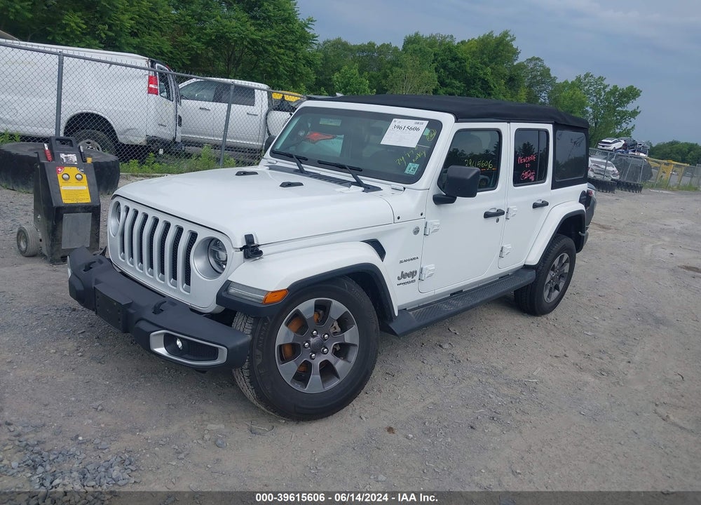 2020 JEEP WRANGLER UNLIMITED SAHARA 4X4 VIN: 1C4HJXEN0LW312382