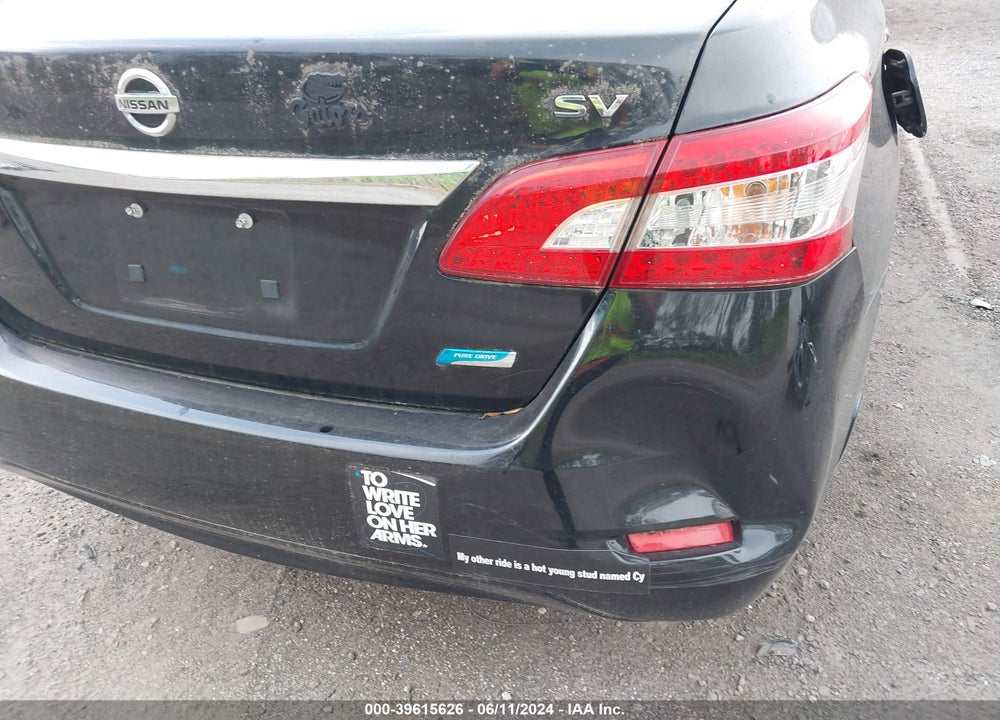 2014 NISSAN SENTRA SV VIN: 3N1AB7AP2EL675123
