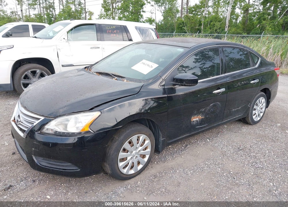 2014 NISSAN SENTRA SV VIN: 3N1AB7AP2EL675123