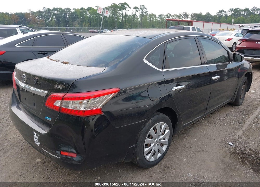 2014 NISSAN SENTRA SV VIN: 3N1AB7AP2EL675123