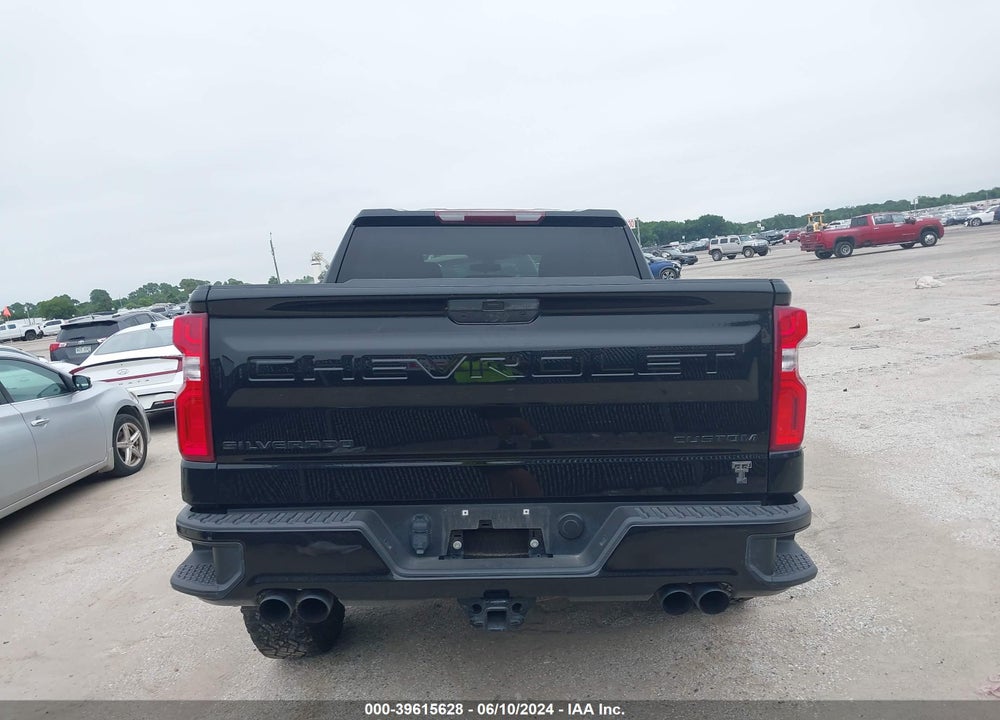 2020 CHEVROLET SILVERADO 1500 4WD SHORT BED CUSTOM TRAIL BOSS VIN: 3GCPYCEF1LG423272
