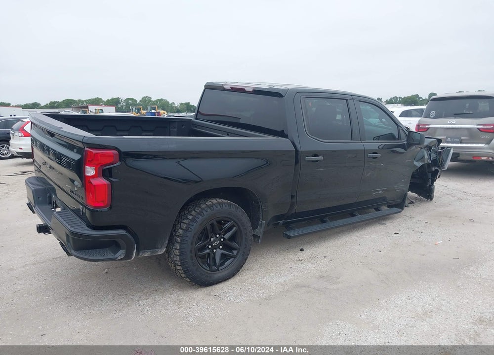 2020 CHEVROLET SILVERADO 1500 4WD SHORT BED CUSTOM TRAIL BOSS VIN: 3GCPYCEF1LG423272