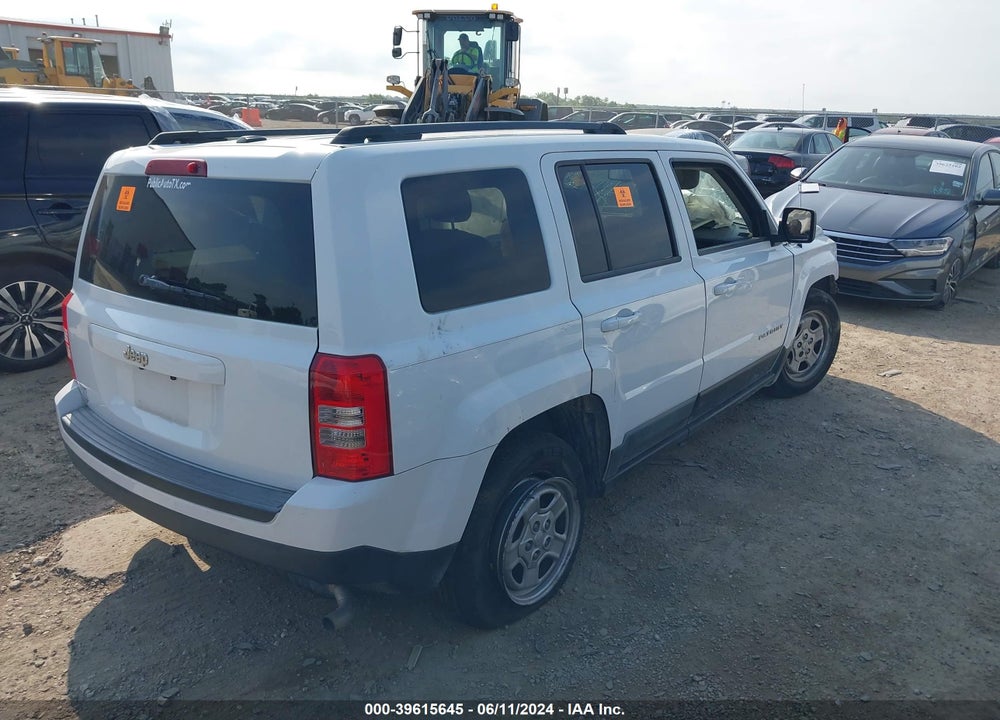 2015 JEEP PATRIOT SPORT VIN: 1C4NJPBA7FD402617