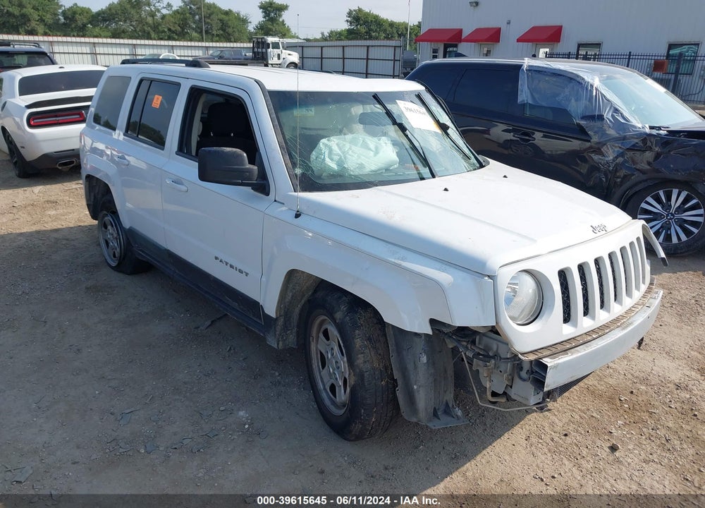 2015 JEEP PATRIOT SPORT VIN: 1C4NJPBA7FD402617