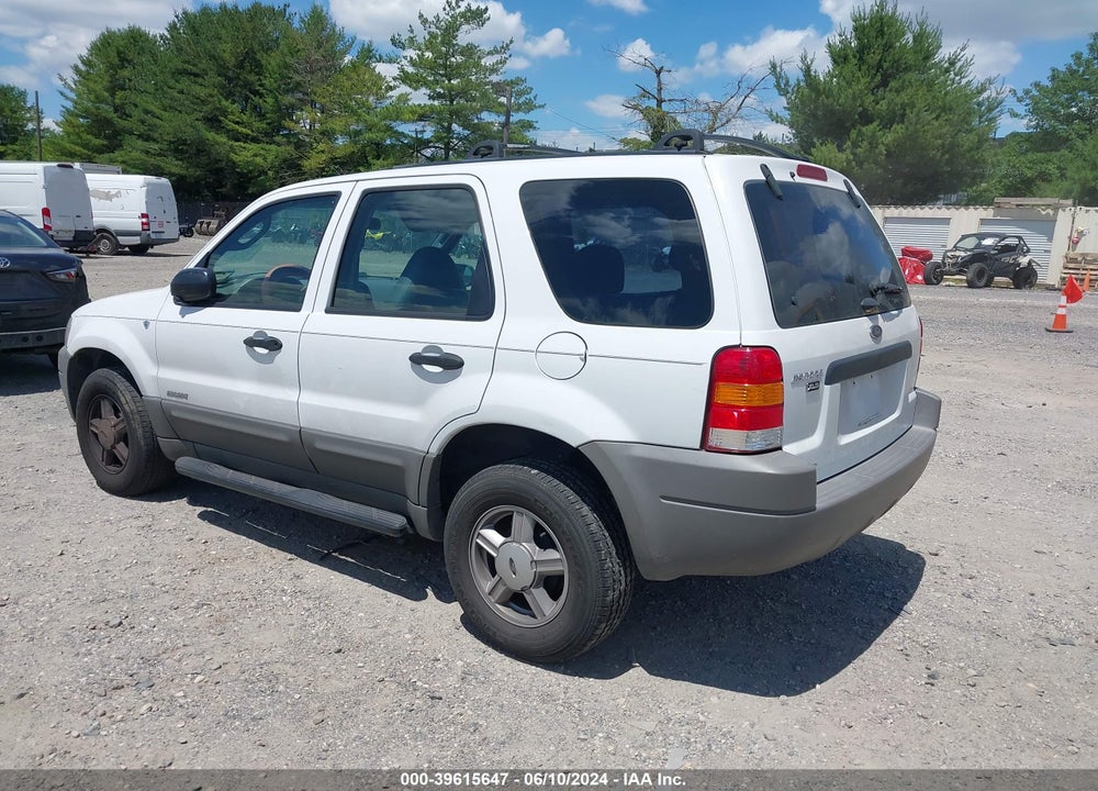 2001 FORD ESCAPE XLS VIN: 1FMYU01131KB13361