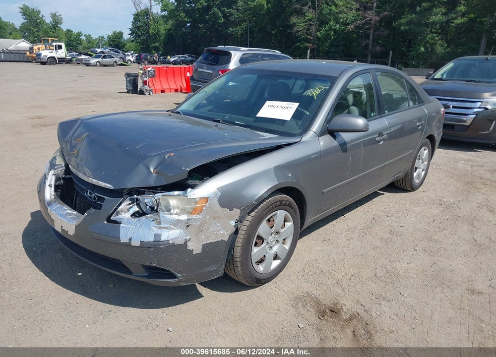 2009 HYUNDAI SONATA GLS VIN: 5NPET46C19H540415