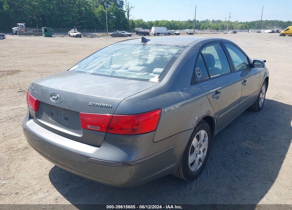 2009 HYUNDAI SONATA GLS VIN: 5NPET46C19H540415