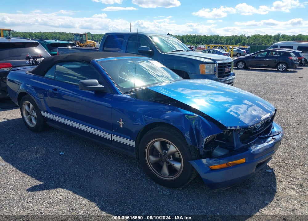2007 FORD MUSTANG V6 DELUXE/V6 PREMIUM VIN: 1ZVFT84N775327592