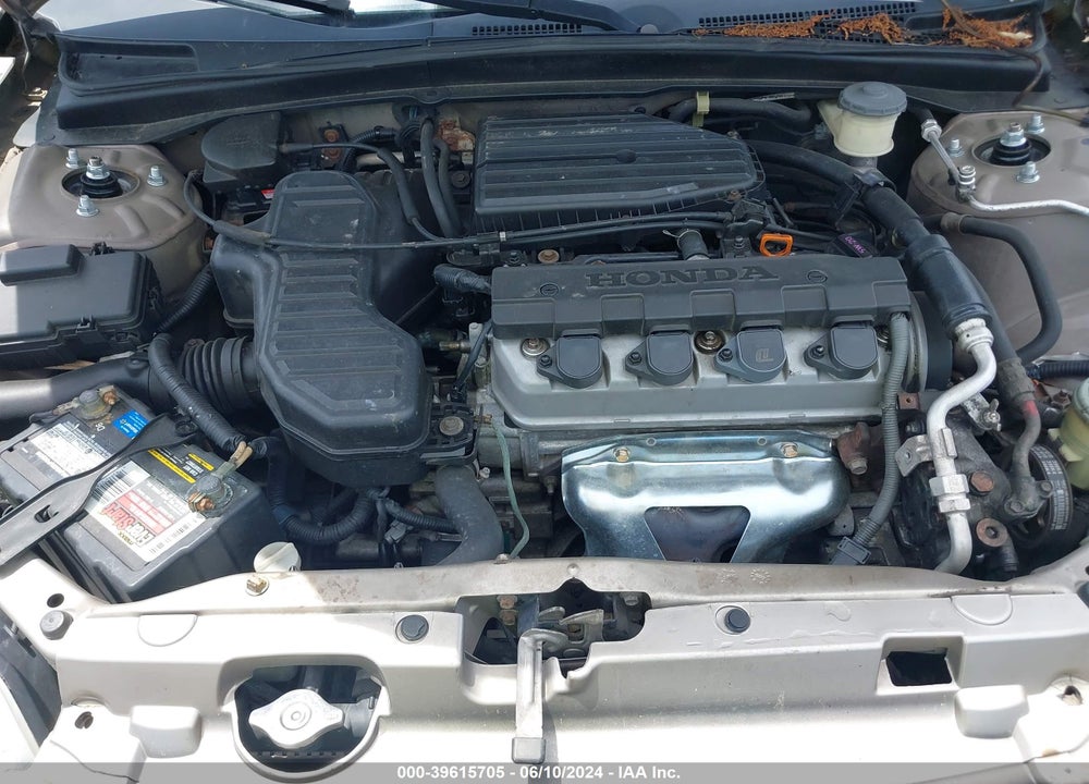 2001 HONDA CIVIC LX VIN: 2HGES16571H576949