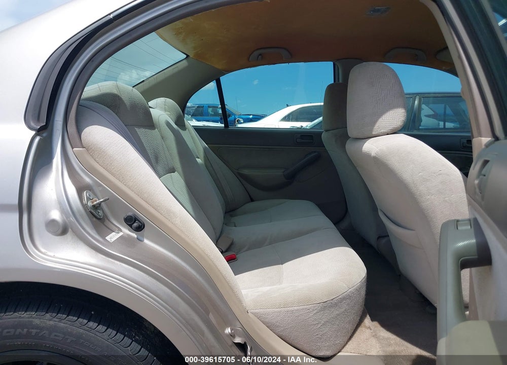 2001 HONDA CIVIC LX VIN: 2HGES16571H576949