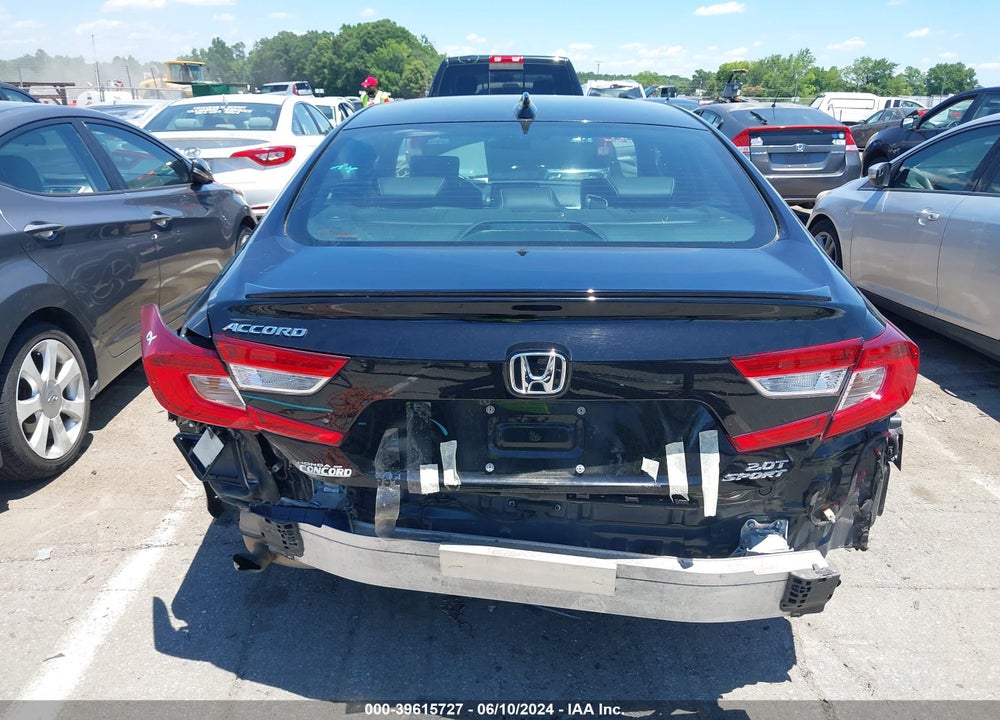 2021 HONDA ACCORD SPORT 2.0T VIN: 1HGCV2F30MA028619