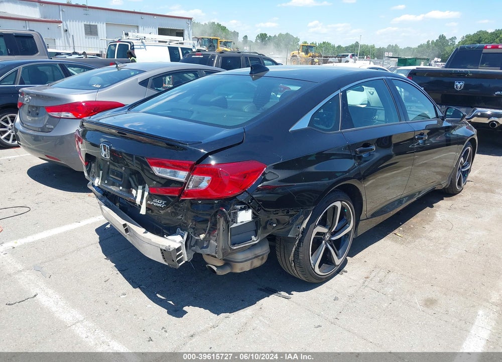 2021 HONDA ACCORD SPORT 2.0T VIN: 1HGCV2F30MA028619
