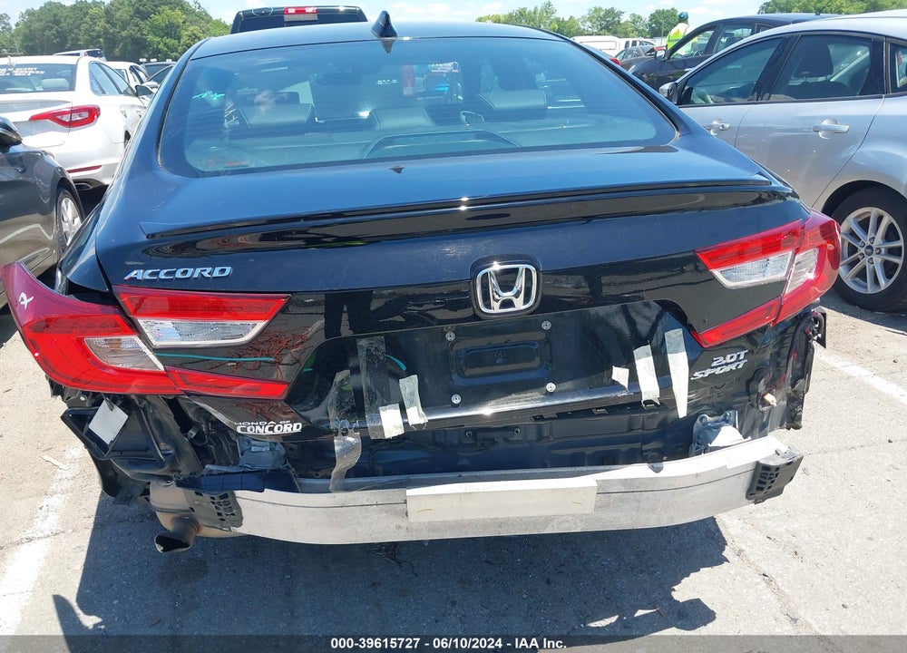 2021 HONDA ACCORD SPORT 2.0T VIN: 1HGCV2F30MA028619