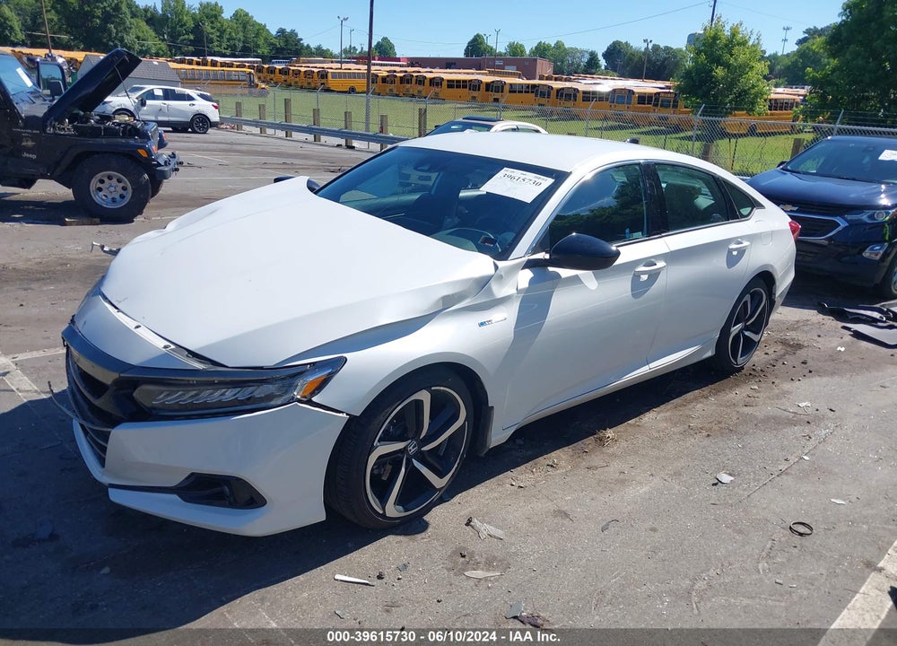 2022 HONDA ACCORD HYBRID SPORT VIN: 1HGCV3F20NA037030
