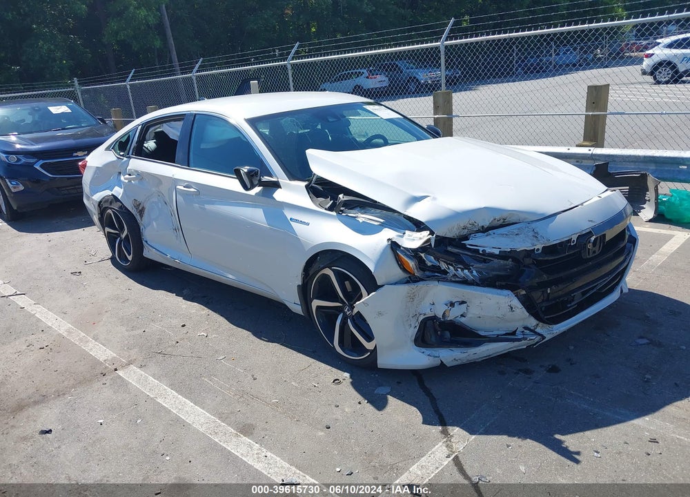2022 HONDA ACCORD HYBRID SPORT VIN: 1HGCV3F20NA037030