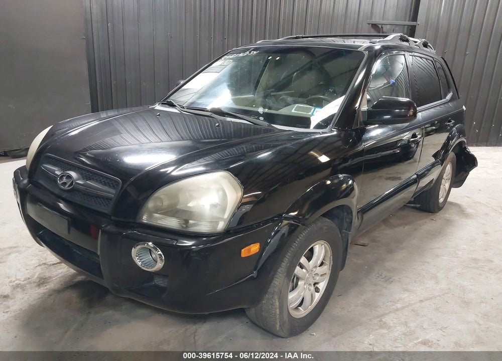 2008 HYUNDAI TUCSON LIMITED V6/SE VIN: KM8JN72D58U733479