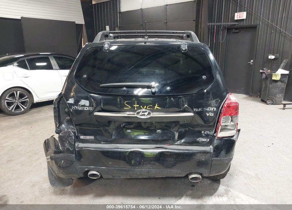 2008 HYUNDAI TUCSON LIMITED V6/SE VIN: KM8JN72D58U733479