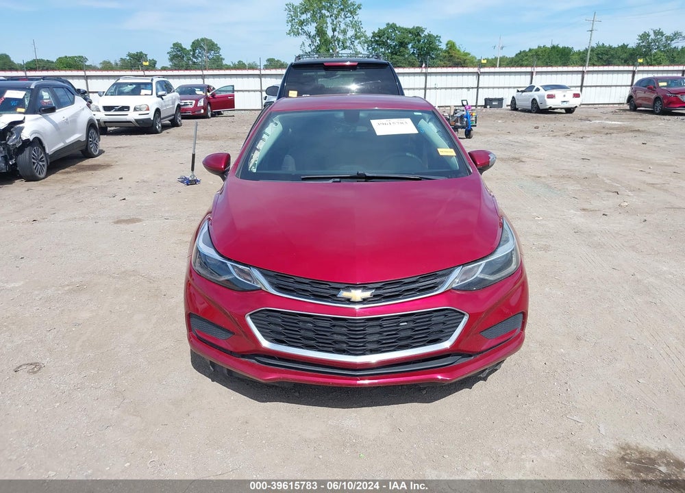 2017 CHEVROLET CRUZE LT AUTO VIN: 3G1BE6SM9HS603605