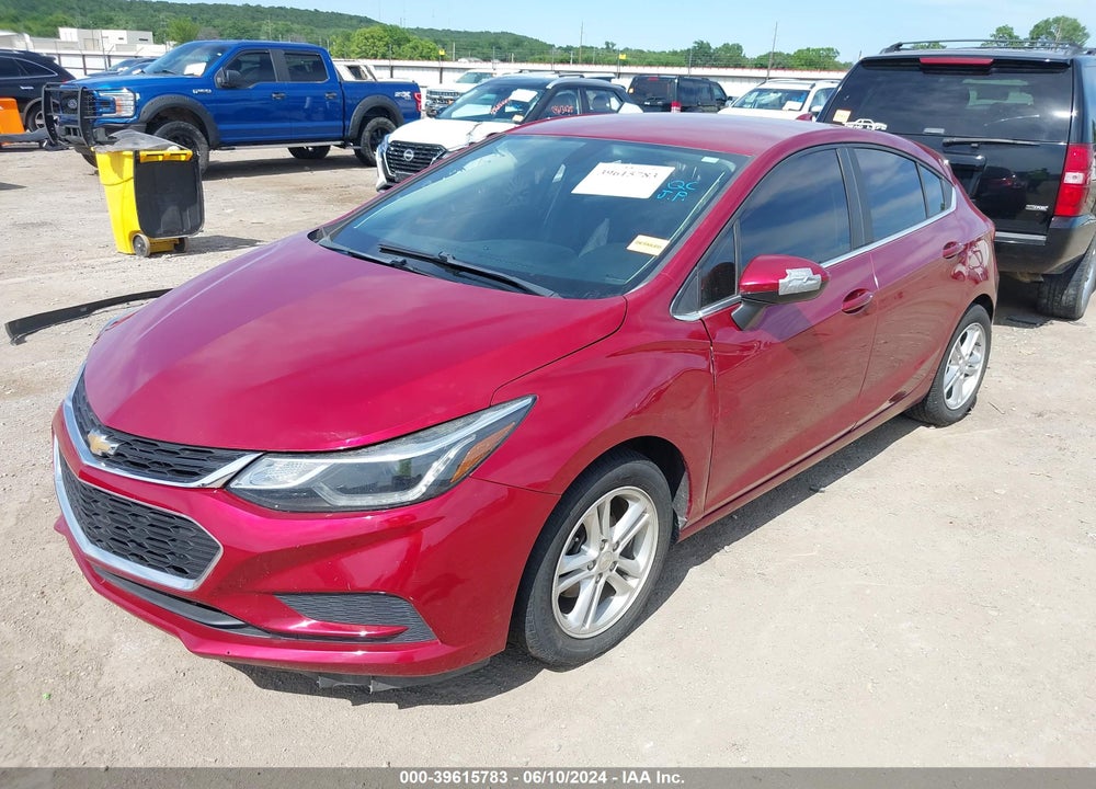 2017 CHEVROLET CRUZE LT AUTO VIN: 3G1BE6SM9HS603605